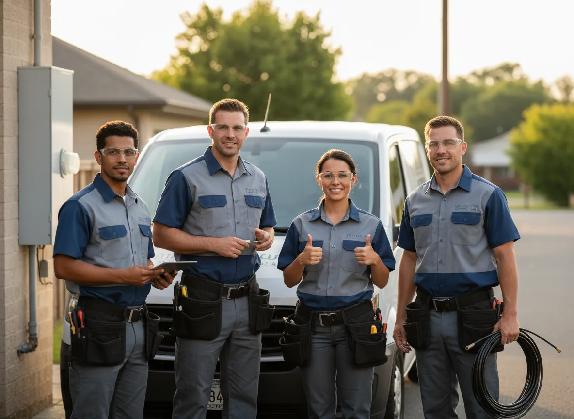 Residential electrical contractor serving homeowners in Railroad, PA
